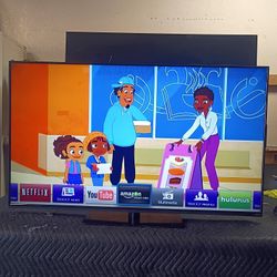 55 Inch Vizio Smart Beautiful Tv Comes With Remote Control Shows Great Picture Works Perfect Guaranteed 