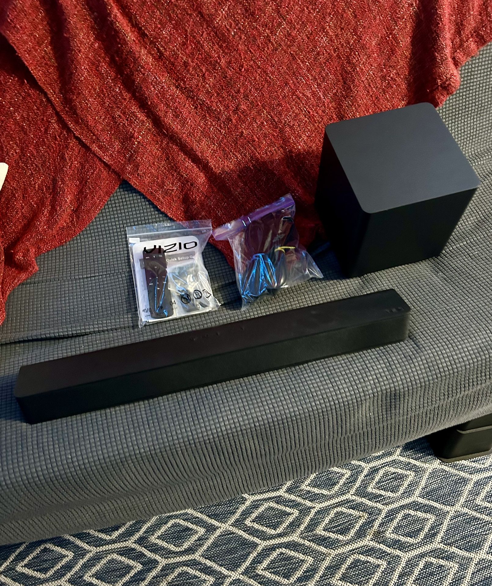 VIZIO V-Series 2.1 Compact Home Theater Sound Bar with DTS Virtual:X, Bluetooth, Wireless Subwoofer, Voice Assistant Compatible, Includes Remote Contr