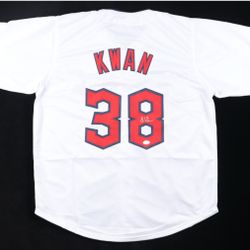 Steven Kwan Signed Jersey 