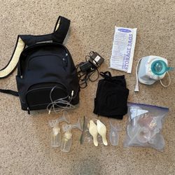 Medela Pump Backpack + Tons Of Accessories