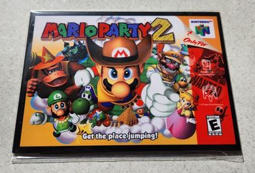Nintendo reward postcard set classic titles mario 64 metroid