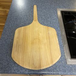 Pizza Stone And Pizza Peel