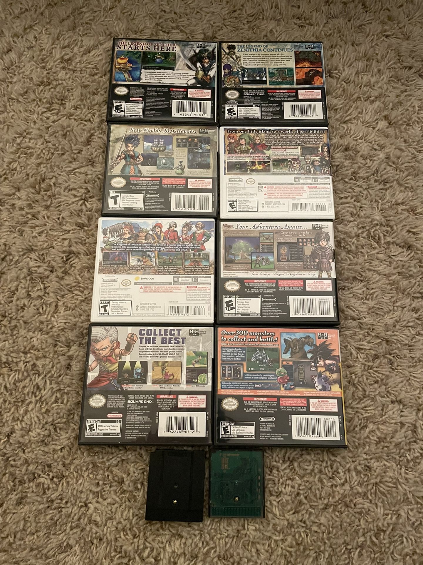 Dragon Warrior/Quest Handheld Games