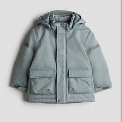 Boys Size 6x/7 WATER-RESISTANT PADDED PARKA