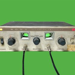 1960’s SONY SRA-2 ‘Green Eye’ Tube Preamp