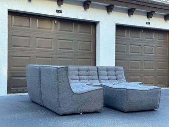 Sofa/Couch Sectional - Gray - Modular - Delivery Available 🚛