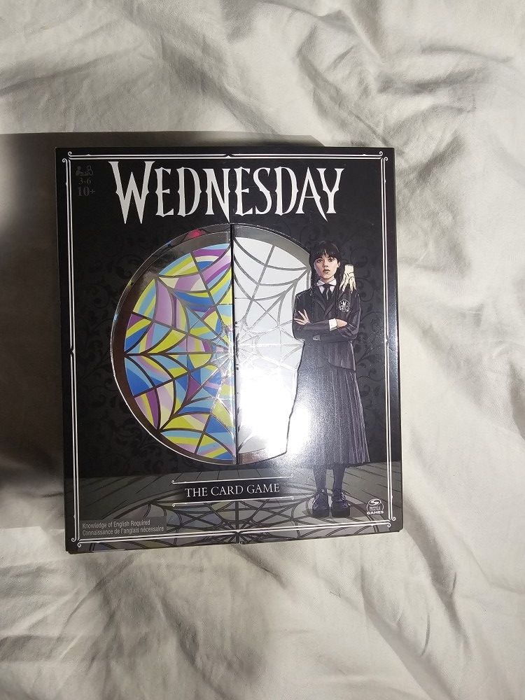 NEW! SEALED! WEDNESDAY COLLECTOR'S CARD GAME!