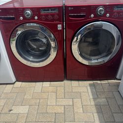 LG  Washer And Gas Dryer