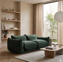 Emerald Cloud Low-Profile Loveseat