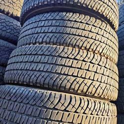 275 70 18 Michelin Tires Con 80% de Vida Las 4