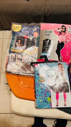DOWNSIZING! Halloween costumes and Decorations for sale!