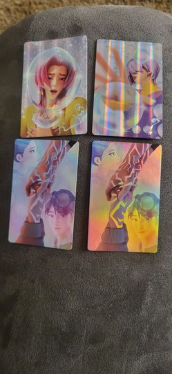 K Pop Saja Boys McDonald's Cards (Pleaae read Description)