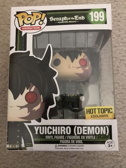 Funko pop exclusive anime seraph of the end yuchiro demon