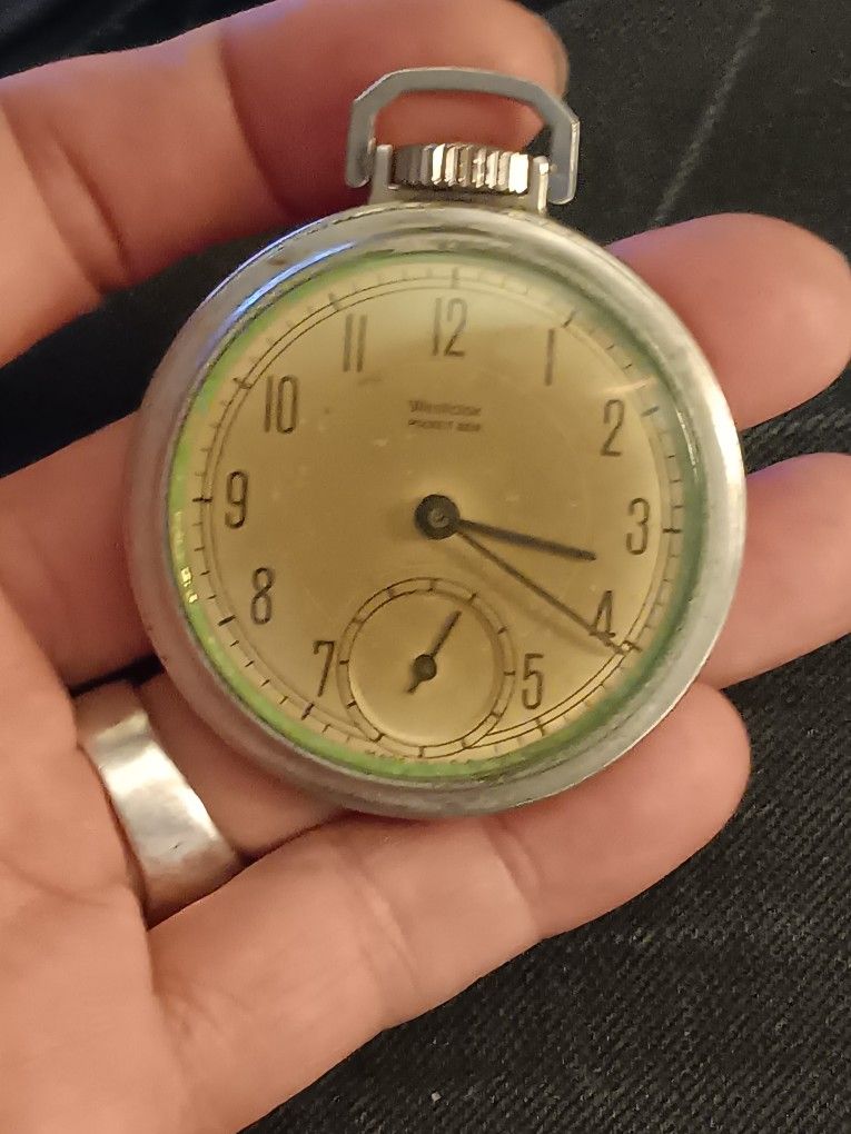 Westclox Wind Up Pocket W. 