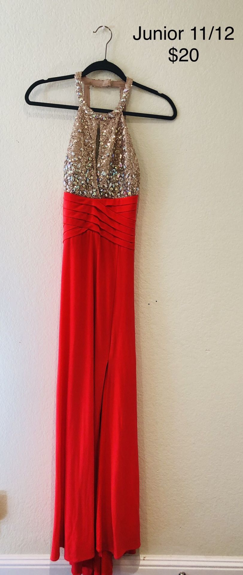 Prom or party backless gown/dress