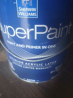 Super paint 1 gallon white