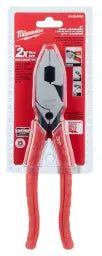 MILWAUKEE - 9 in. High Leverage Lineman's Pliers with Crimper