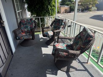 Free come pick up. Chairs and bed w/ bed frame already dissembled