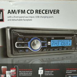 DUAL ELECTRONICS XD250 RADIO CD PLAYER RECEIVER
