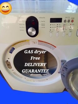 DRYER REFURBISHED GAS SAMSUNG 90 DAY GUARANTEE