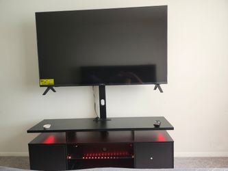 55" LG TV and TV stand