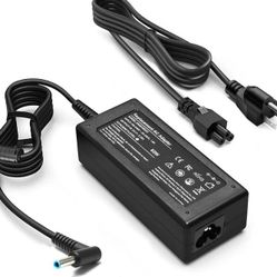 65W Laptop Charger Compatible with HP Pavilion x360 14 15 17,Envy 13 15 X360,Elitebook 840 G5