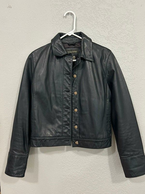 Vintage Banana Republic Leather Jacket