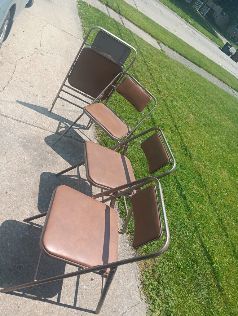 Vintage Samsonite Folding Chairs