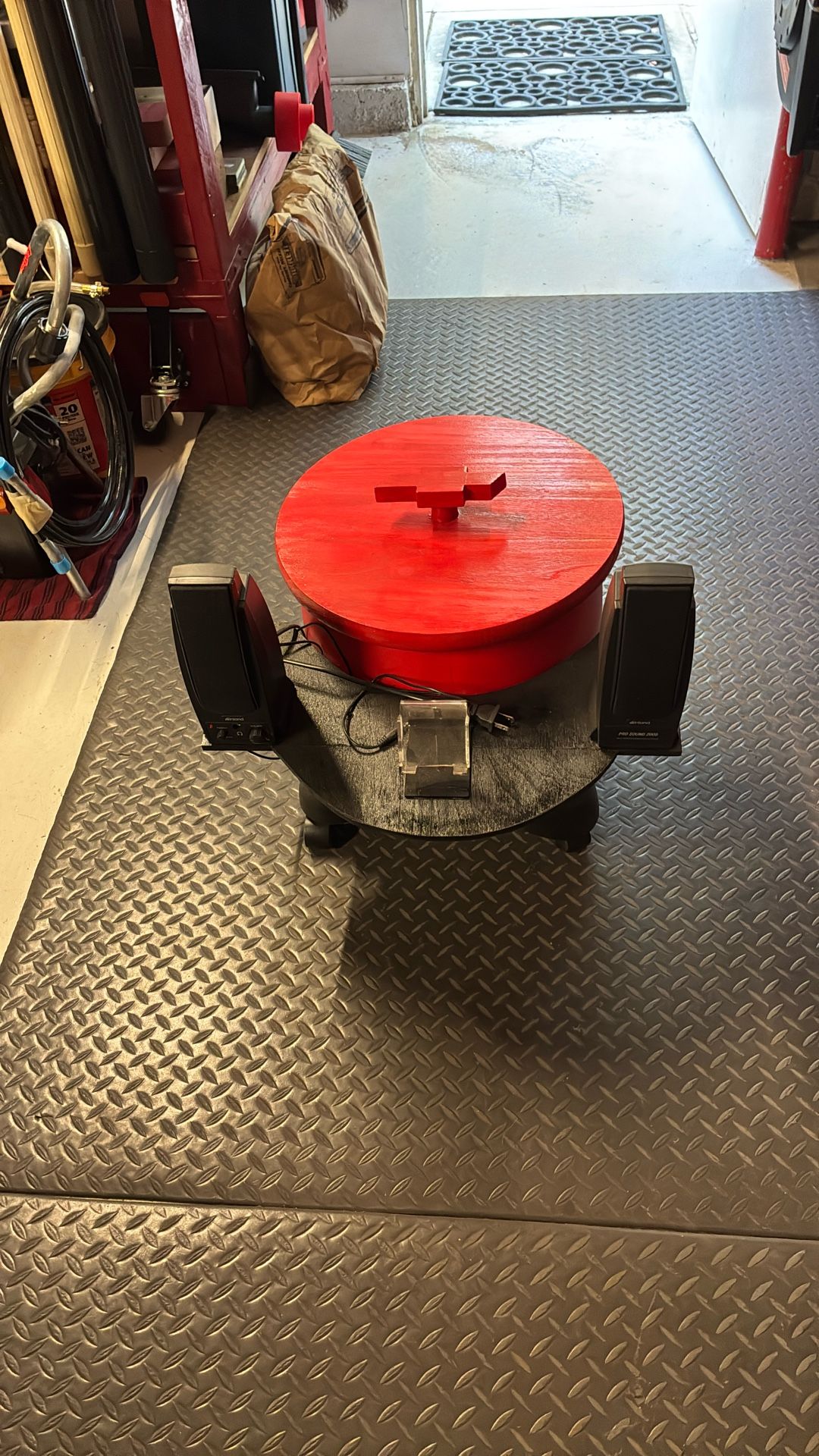 Home Made Ice Chest With Speakers