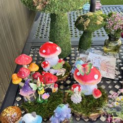 Fairy First birthday decor 