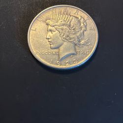 1923 D Silver Peace Dollar