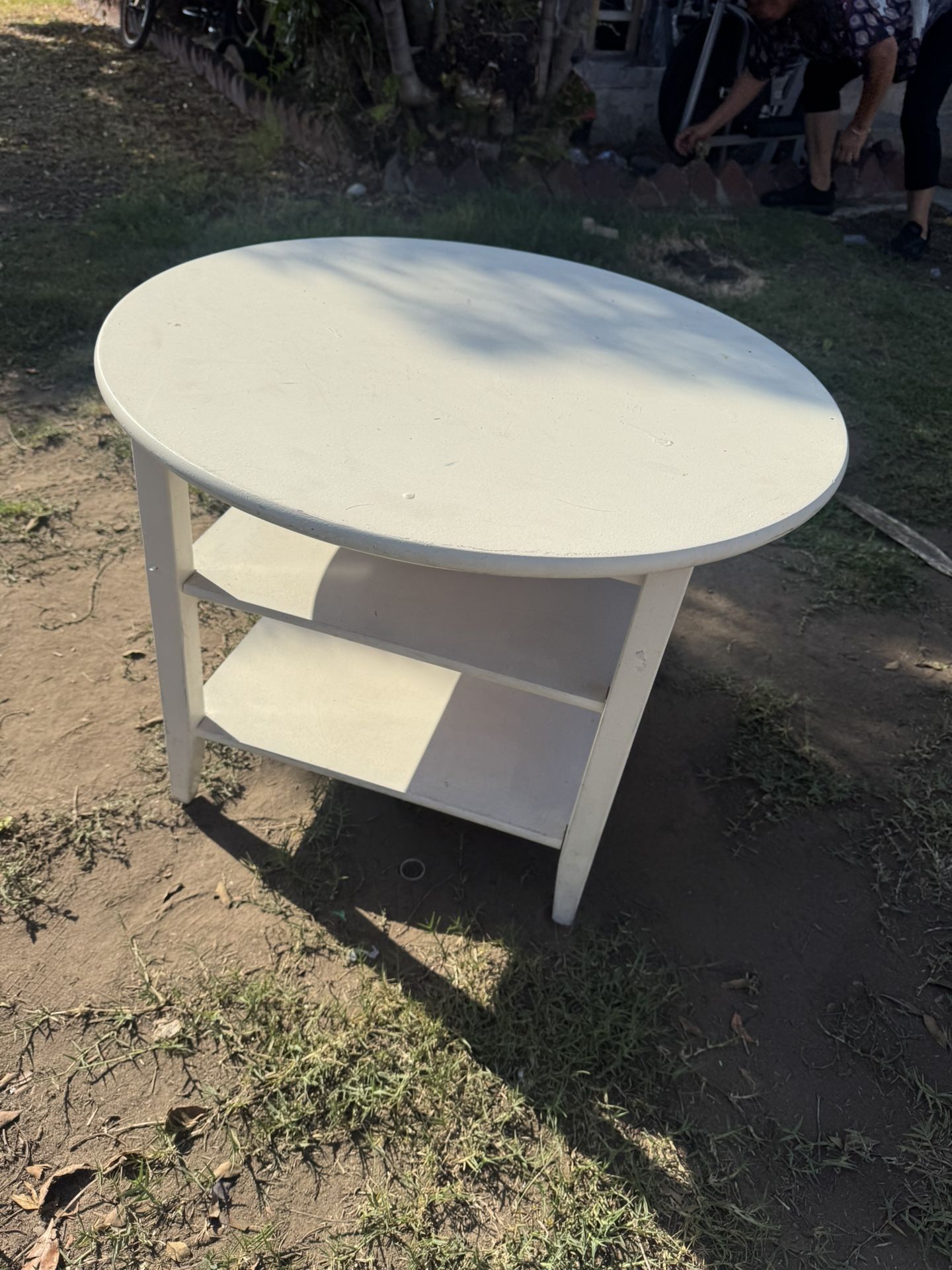 White Coffee Center Table