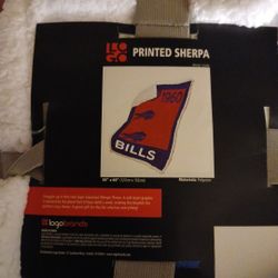 Buffalo Bill's Printed Sherpa Blanket