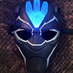 Black Panther Light Up Costume Mask Cosplay Marvel
