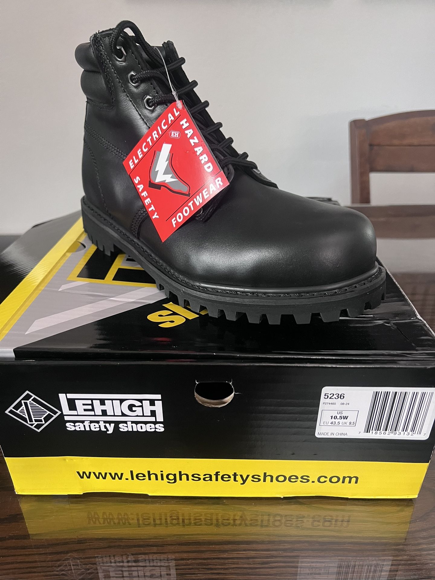 Lehigh Work Boots New Size 10.5