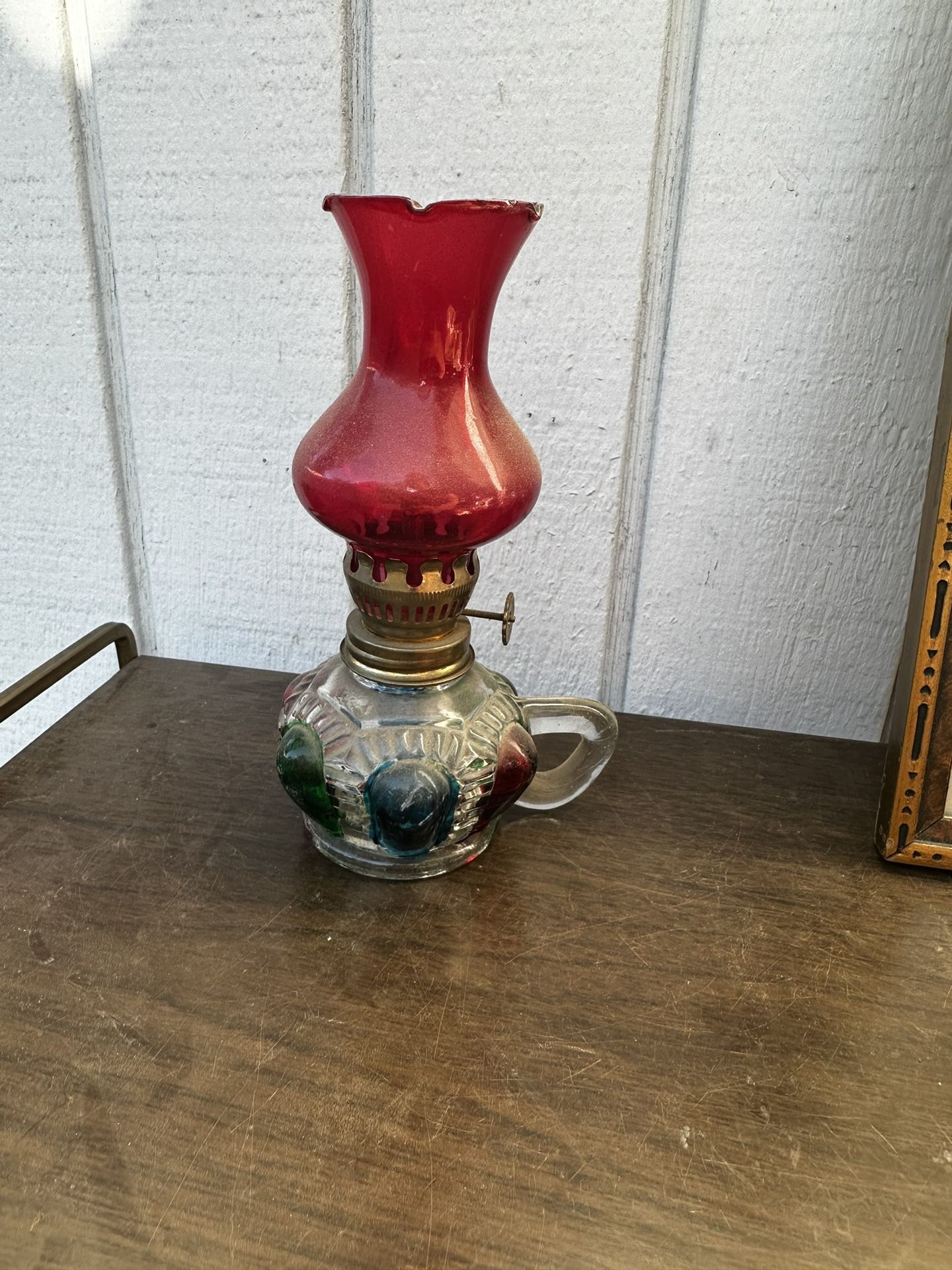Vintage Mini Colorful Oil Lamp