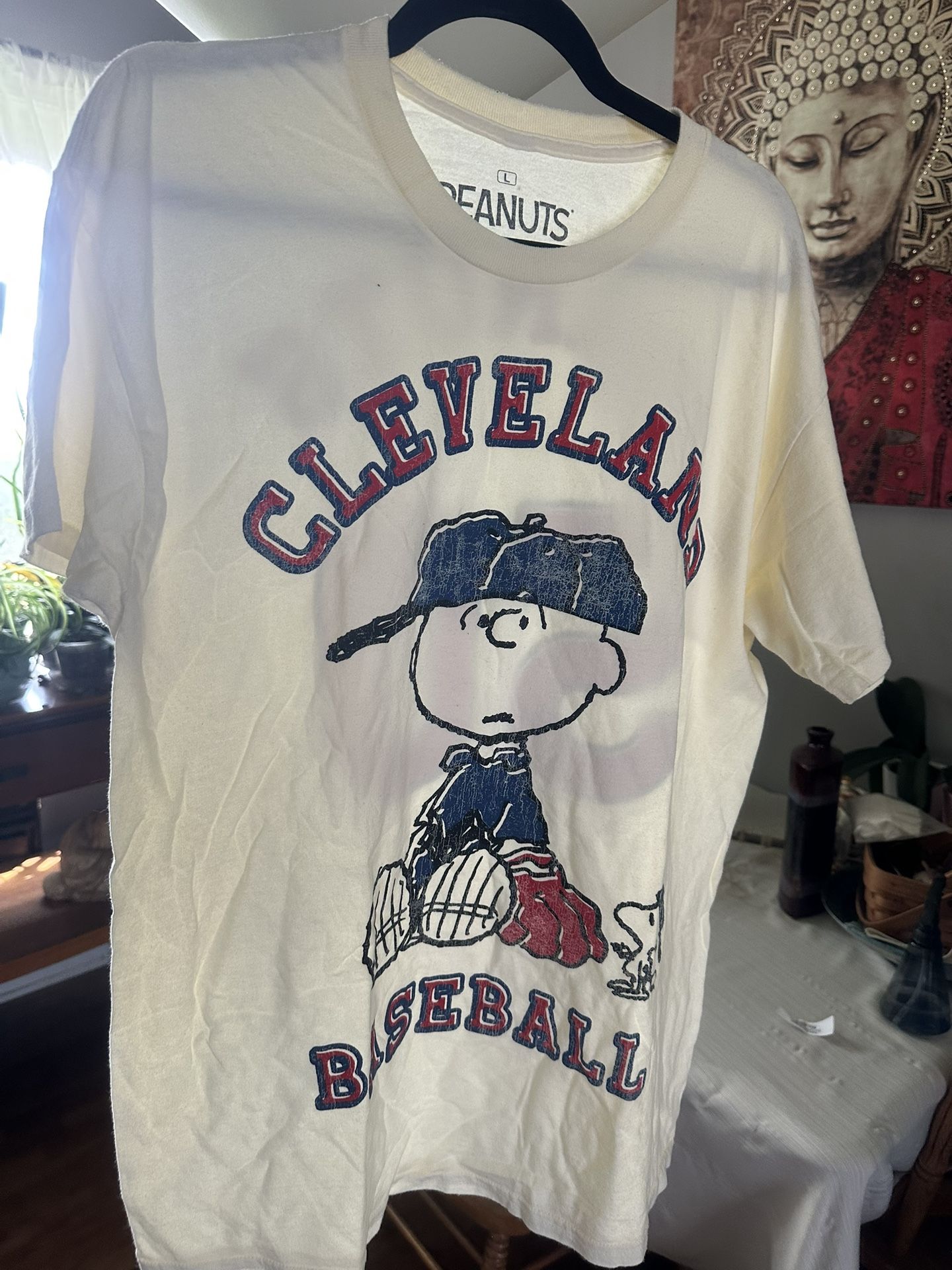 Peanuts Cleveland Baseball T-Shirt