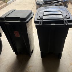Garage Trash Can
