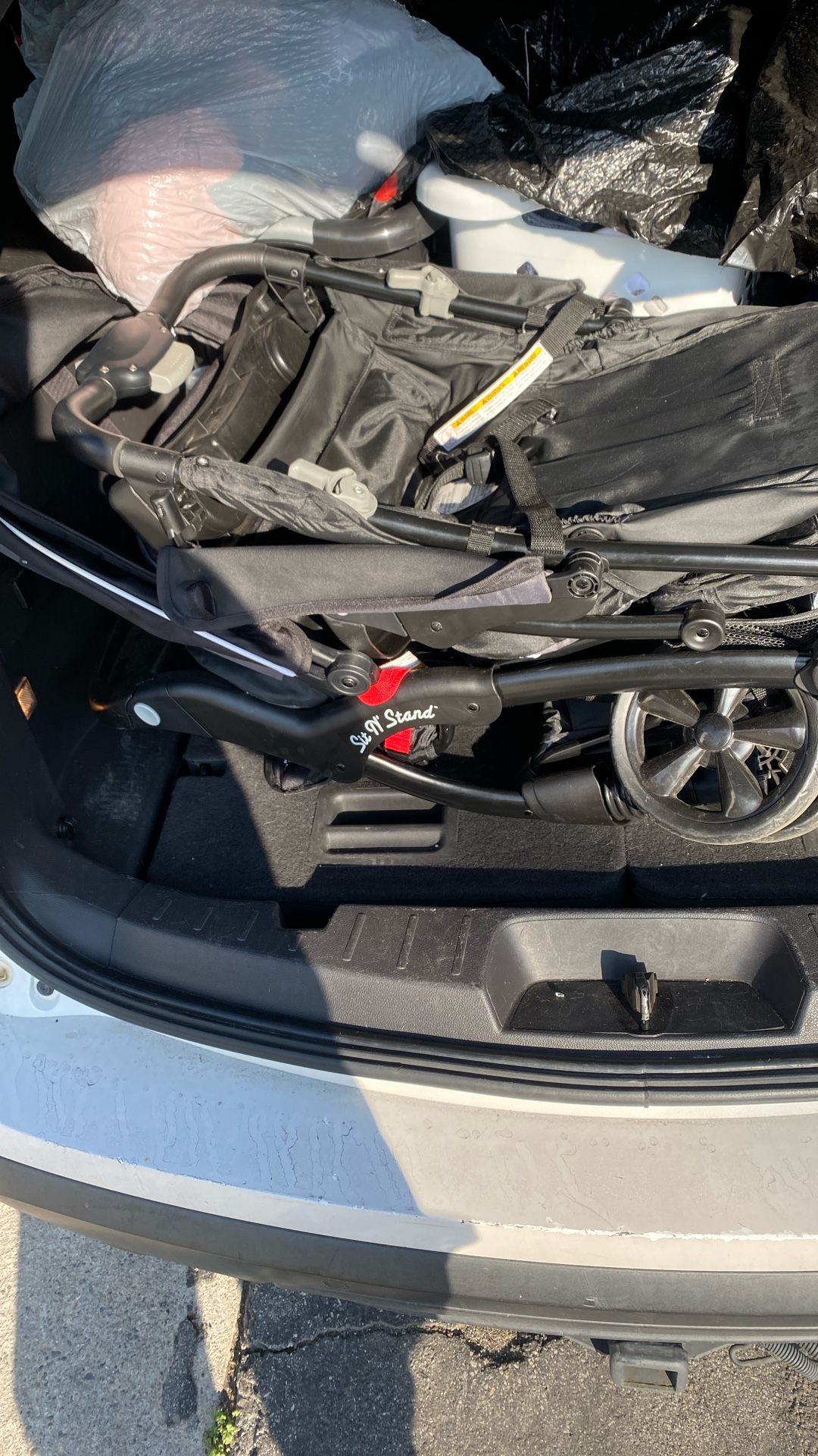 Sit And Stand Double Stroller