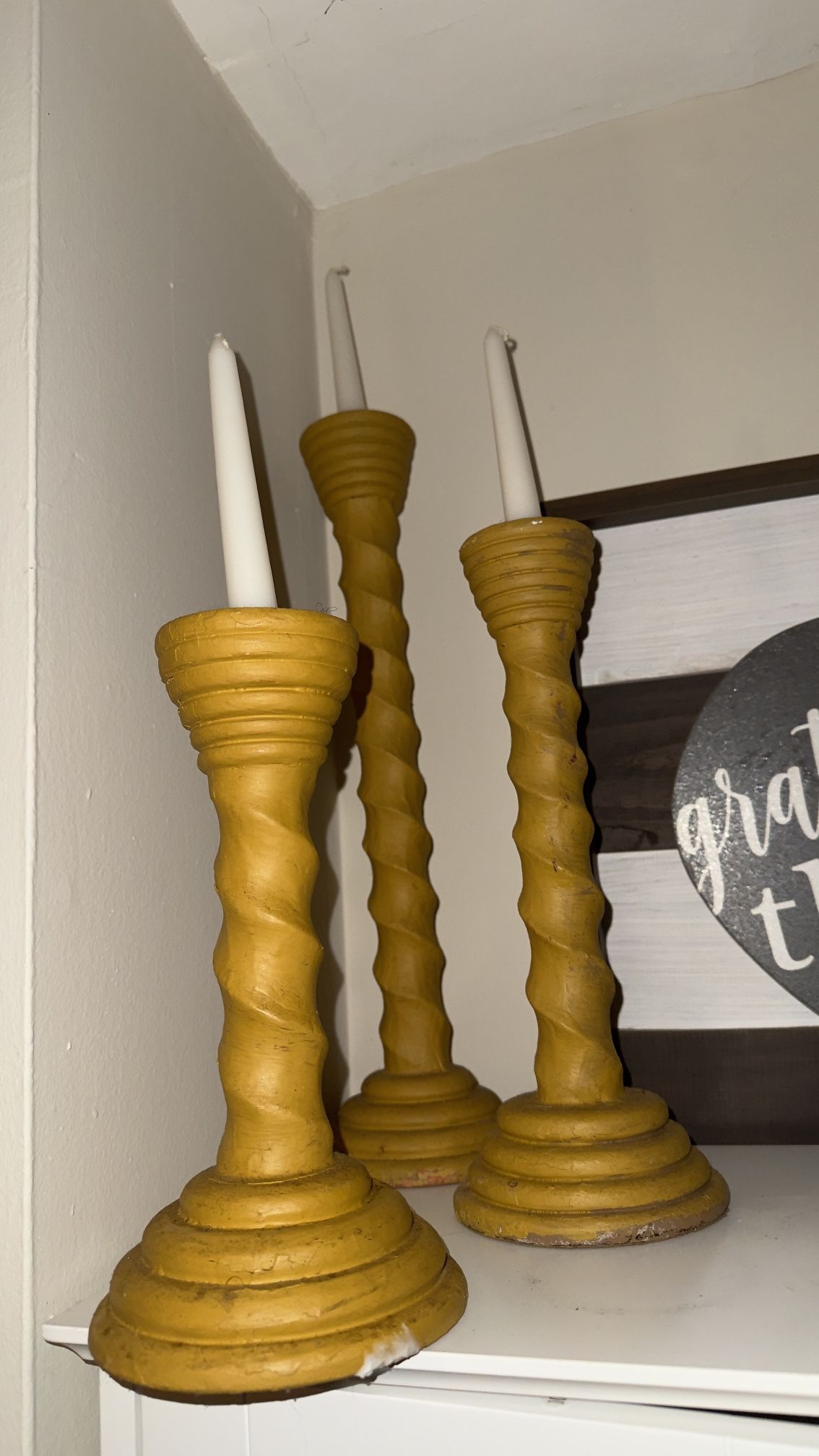 Candle Holders With Candles