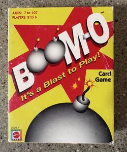 BOOM-O card game vintage by Mattel