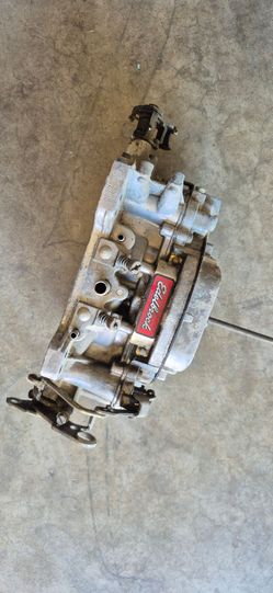 Edelbrock carburetor.