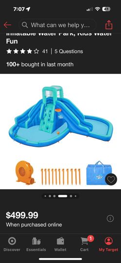 H2O to go waterslide