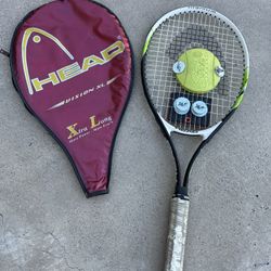 HEAD Titanium Tennis Racket with Case - Xtra Long