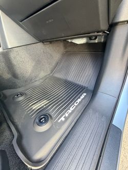 2024 2025 2026Toyota Tacoma Floor mats all weather OEM