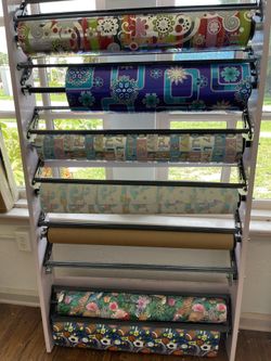 Retail Store Large Gift Wrapping Wrap Paper Rolls 6 Designs To Choose From