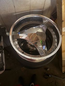 3  stoke 22” chrome rims
