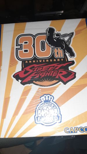 Photo Sealed funko 30th anniversary street fighter box