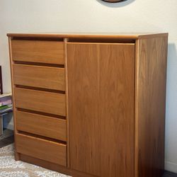 MCM inspired wardrobe dresser