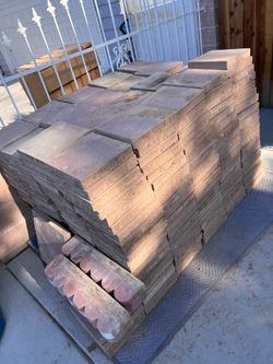 400 - 12x12 Red Pavers for Sale